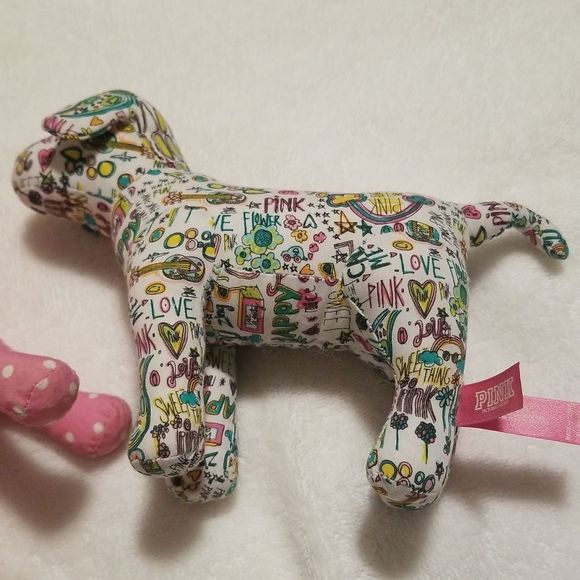 Two Victoria Secret Dogs pink - Picture 4 of 6